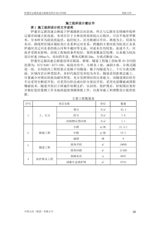 施工组织设计建议书(伊通至辽源段高速公路建设项目路基