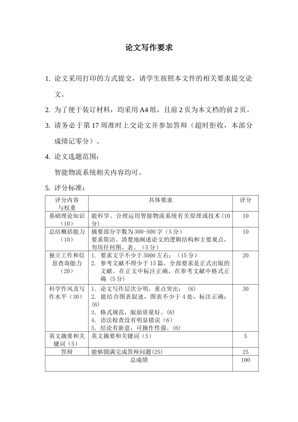 智能物流系统课程论文_第2页