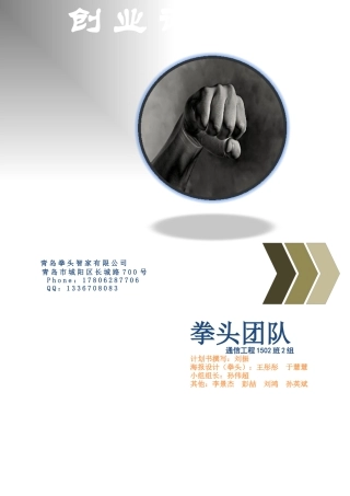 智能家居创业计划书(DOCX 42页)