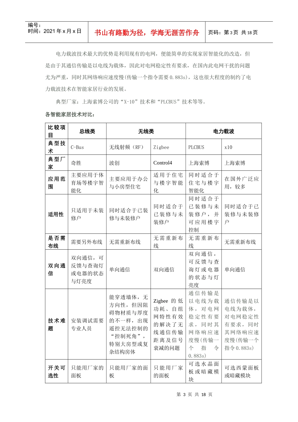 智能家居行业技术发展分析报告_第3页