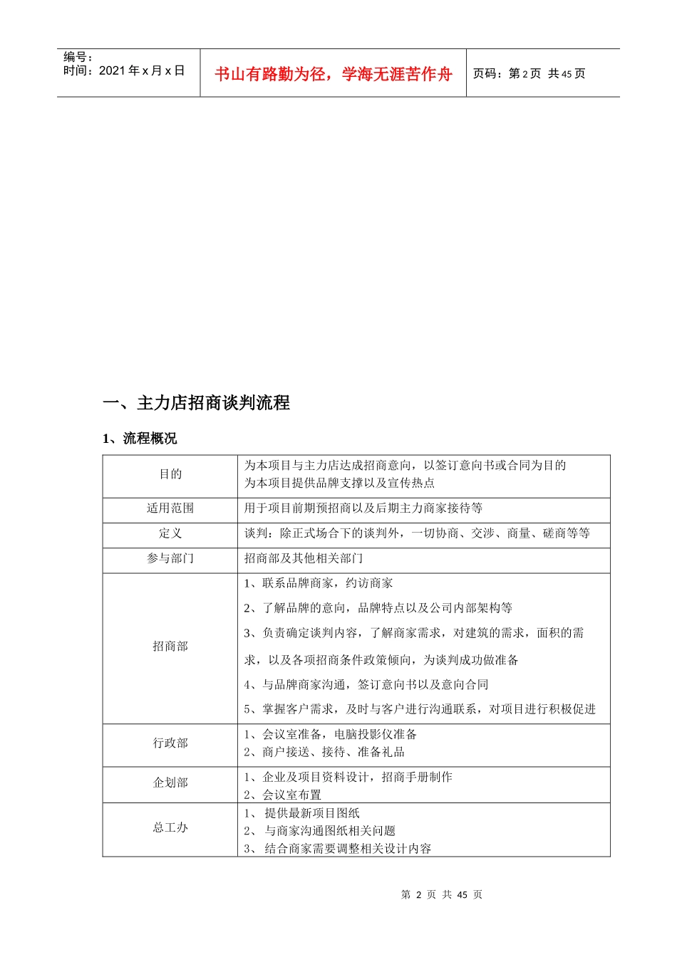 最全招商部工作流程_第2页