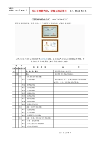 最全公司经营范围