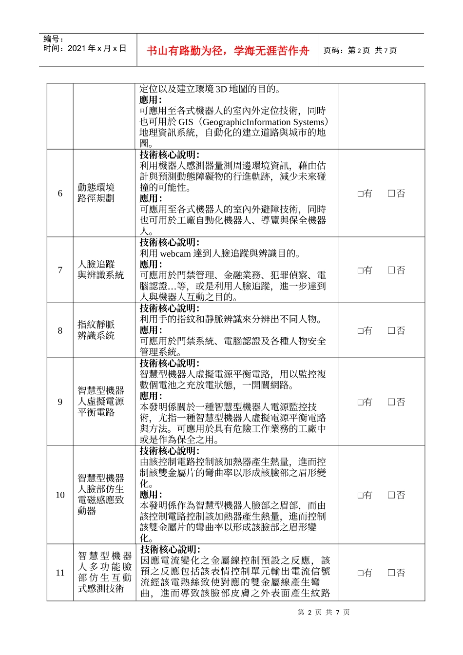 智慧型机器人技术研发需求调查_第2页