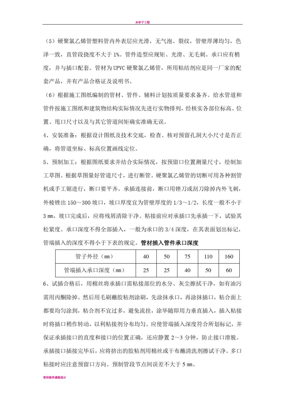 园林给水工程安装施工方案_第2页