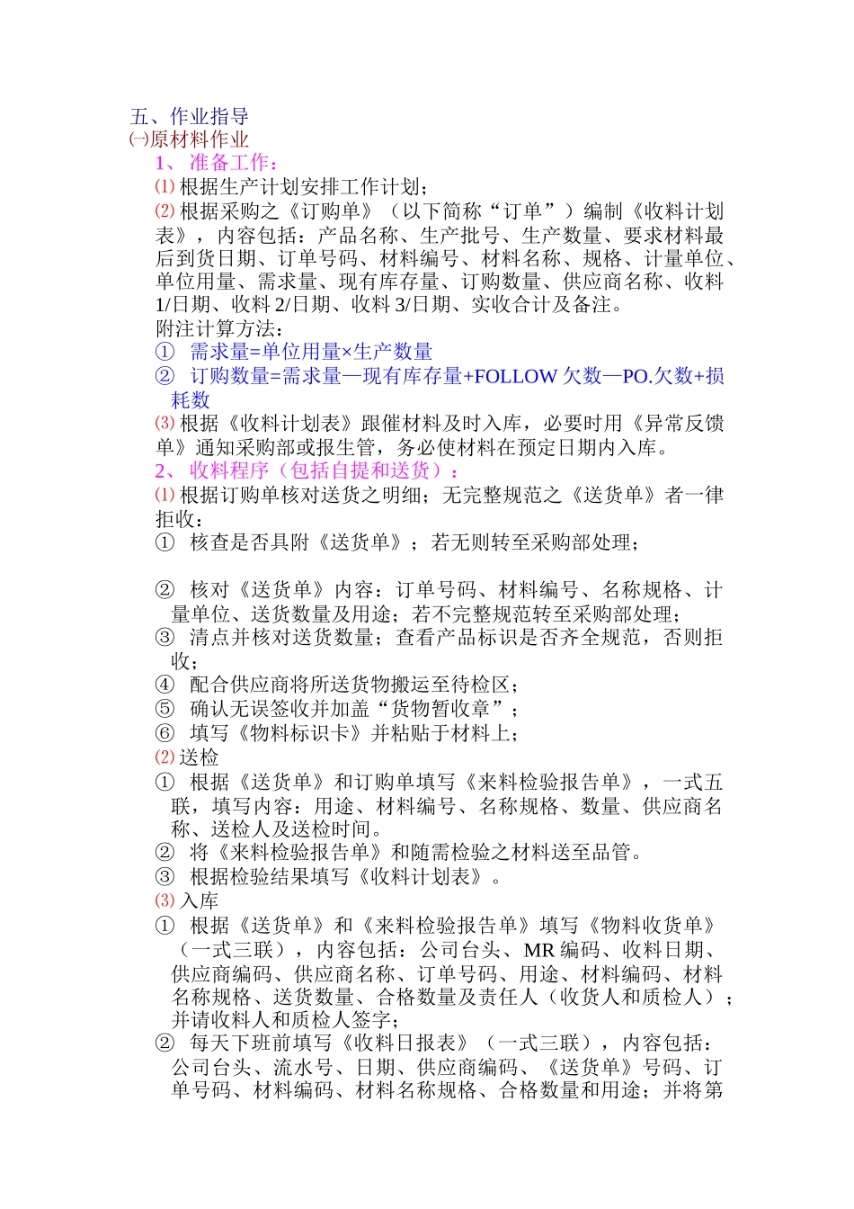 旭晨家饰制品公司仓库管理制度2(doc 10)_第2页