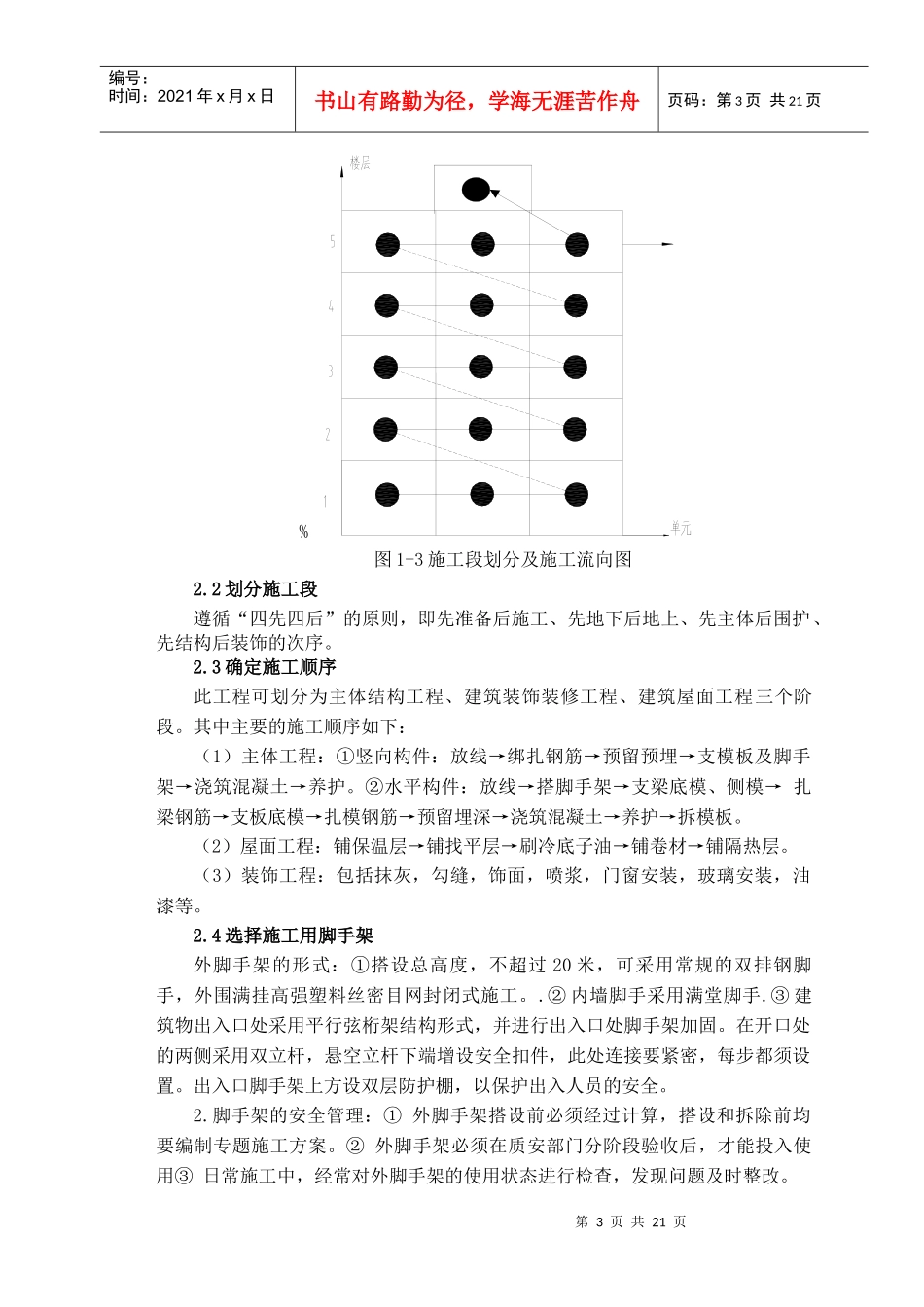 施工组织设计说明书6640706325_第3页