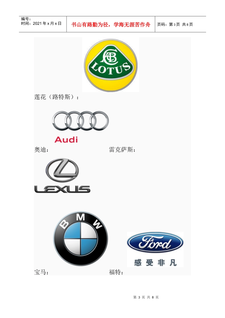 最全的汽车标志_第3页