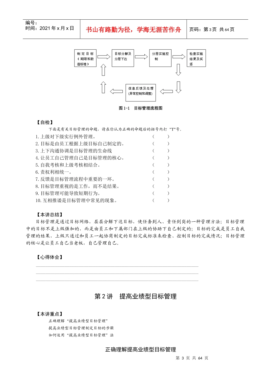 时代光华目标管理培训讲义_第3页
