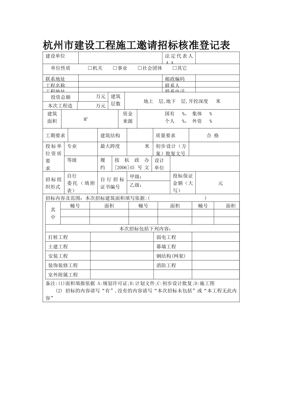 施工邀请招标备案须知_第2页
