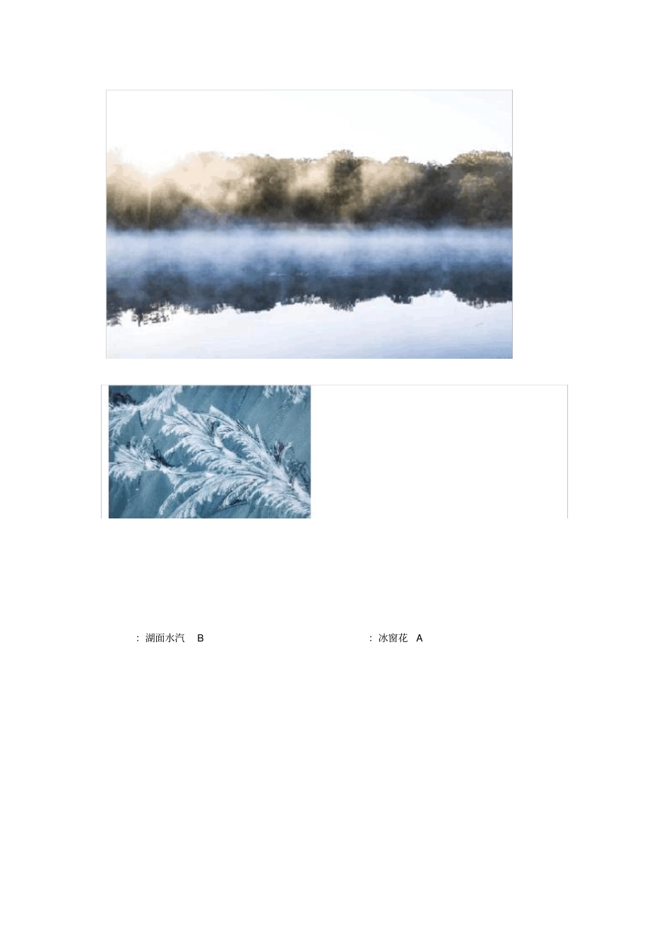 八年级物理上册物态变化单元测试题新版新人教版_第3页