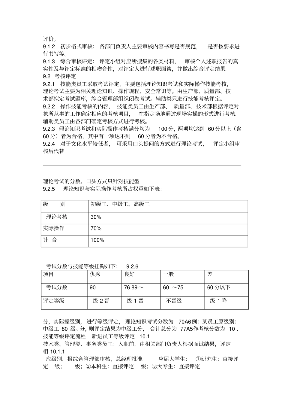 员工技能等级评定方案_第2页