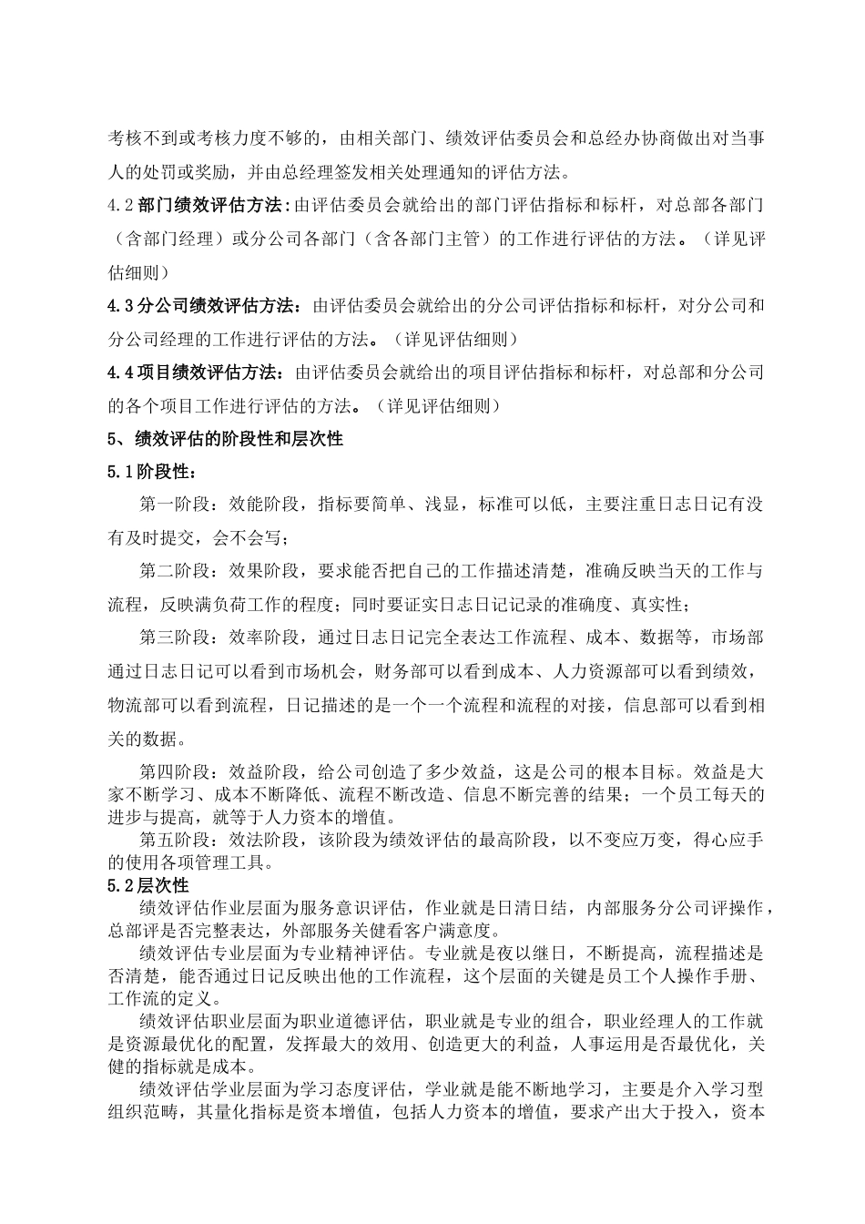 某公司人力资源工作手册_第2页