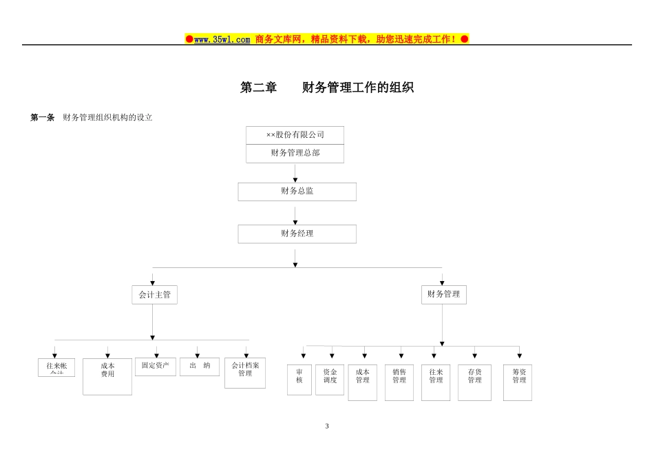 某公司会计核算财务管理及内部控制制度_第3页