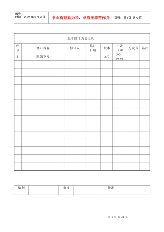 某公司试验室管理手册(1)