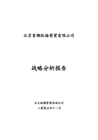 某公司战略分析报告(DOC 94页)
