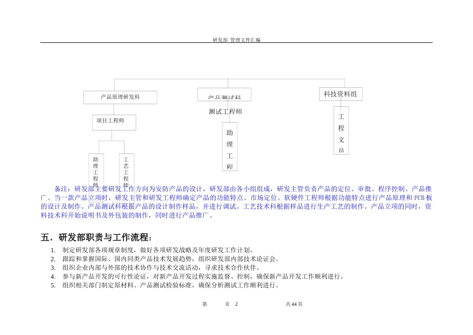 某公司研发部岗位职责明细_第2页