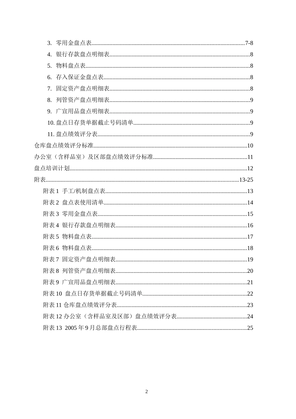 某公司盘点手册_第2页