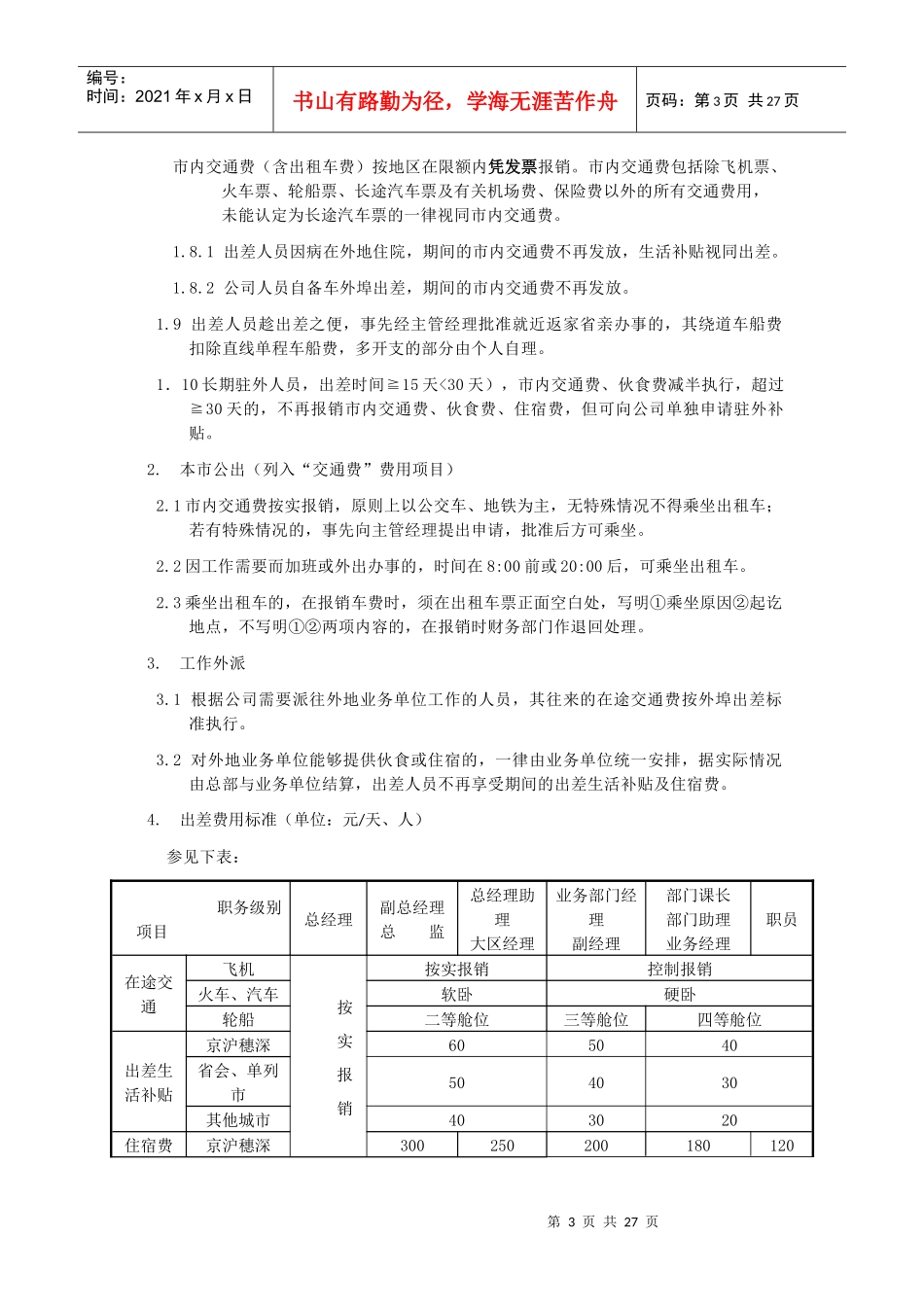 某公司财务费用管理知识_第3页