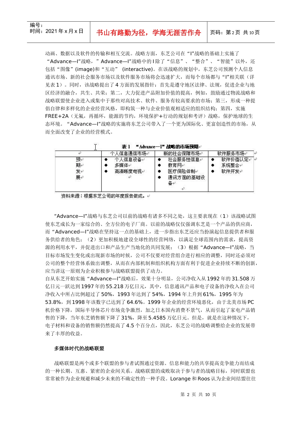 某公司的联盟战略剖析_第2页