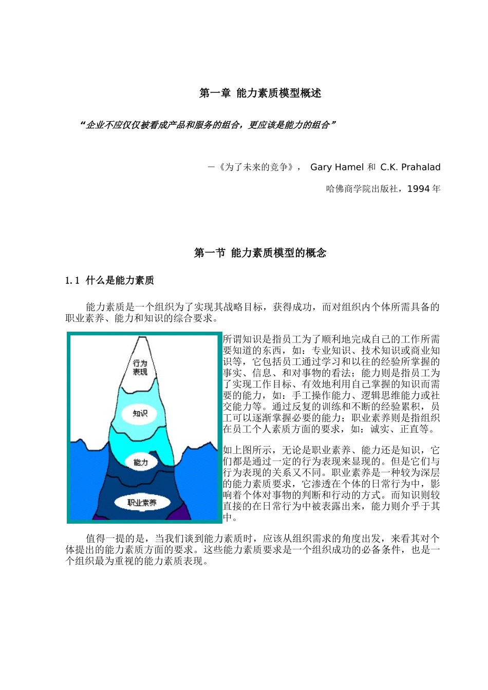 某公司能力素质模型手册_第3页