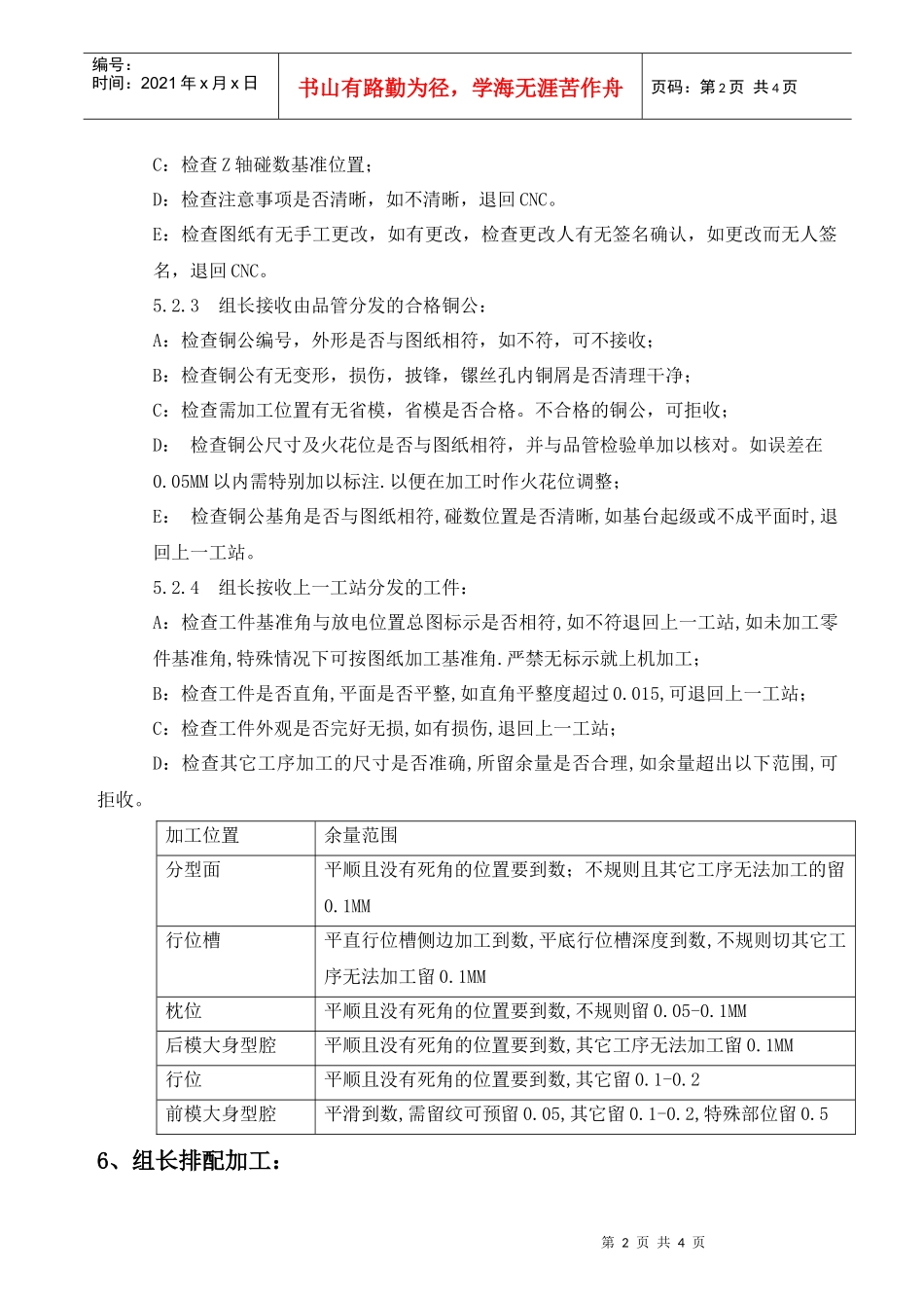 某公司火花机作业流程_第2页