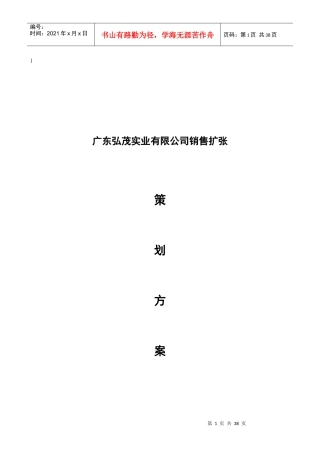 某公司商务策划案例分析