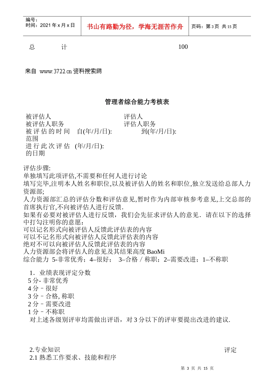 某公司整理实用性绩效管理图汇总_第3页