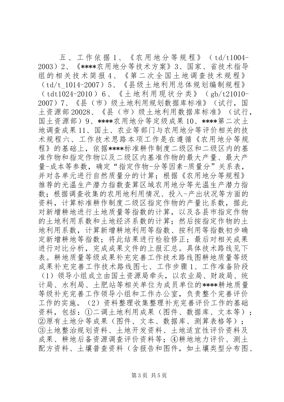 耕地质量等级补充完善工作实施方案_第3页