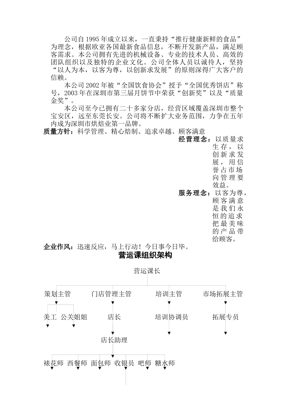 某公司樱桃食品连锁店营运手册_第3页