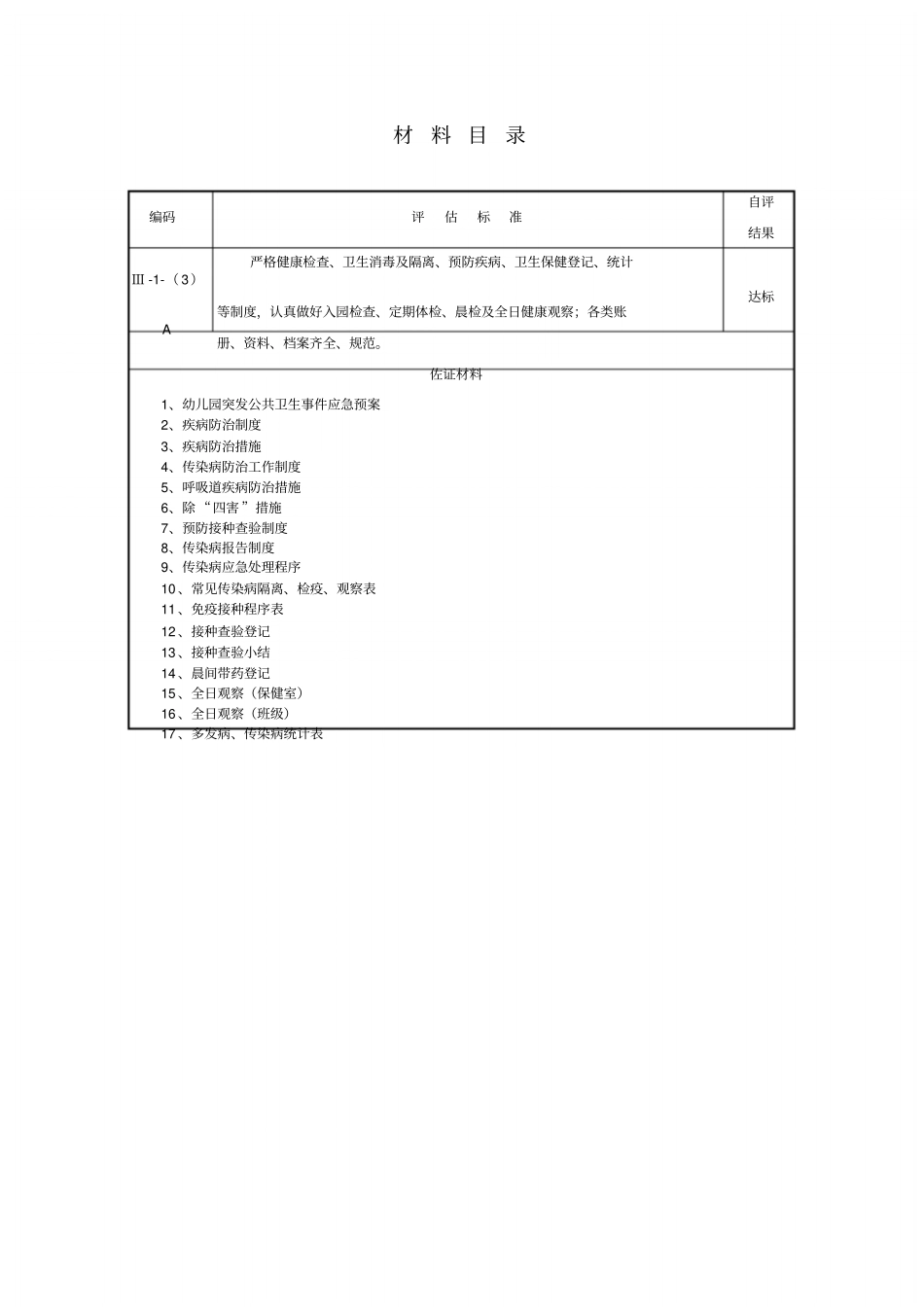 幼儿园保健台帐资料_第3页
