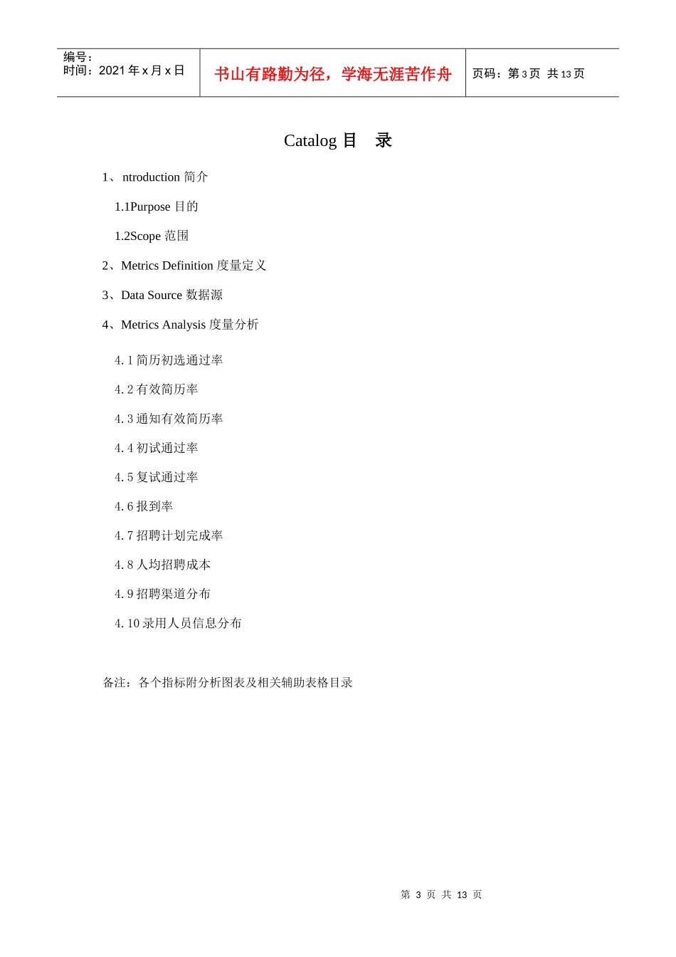 某公司月份招聘分析报告_第3页