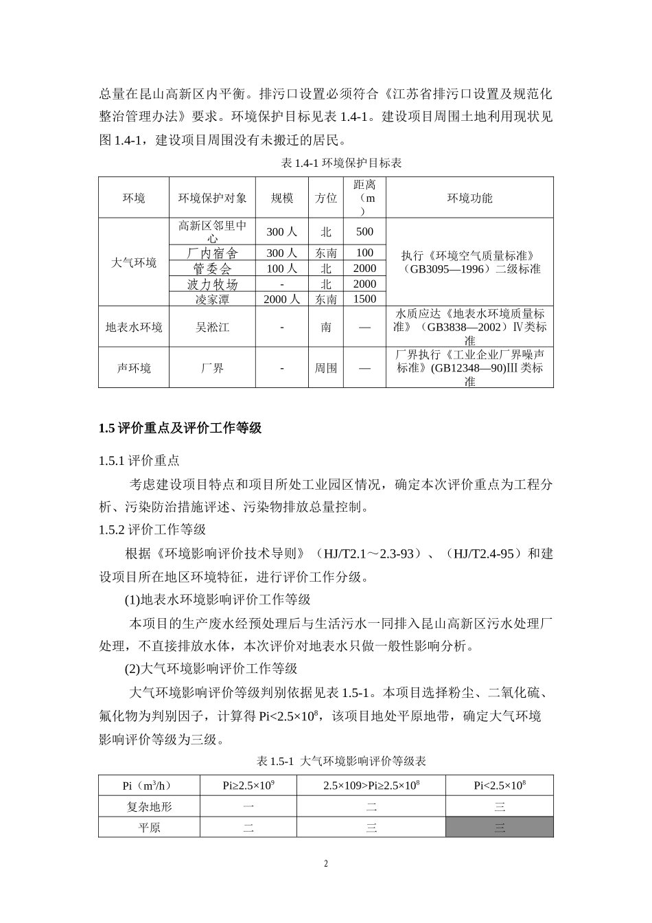 某公司搬迁项目环境影响报告书简本_第2页