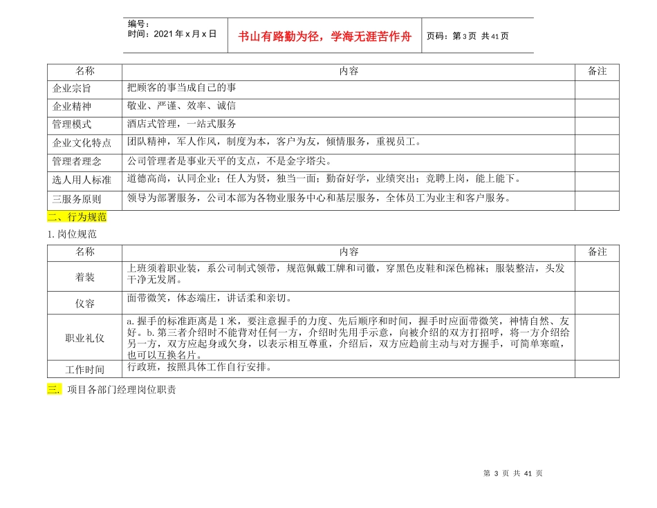 某公司项目各部门工作手册_第3页