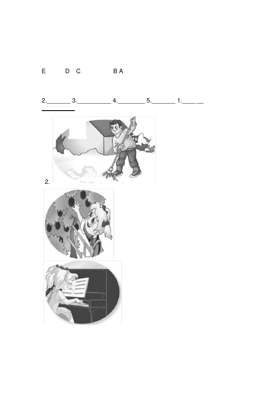 人教版英语精通三年级起点六年级上册期末卷子8综述_第2页
