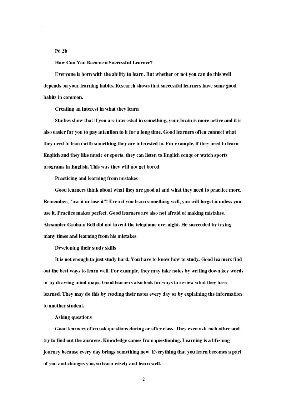 人教版九年级英语课文(全一册)_第2页