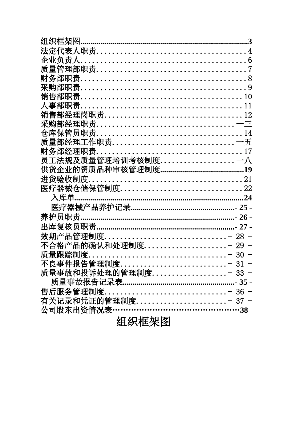 某医疗器械公司各部门人员规章制度汇编_第2页
