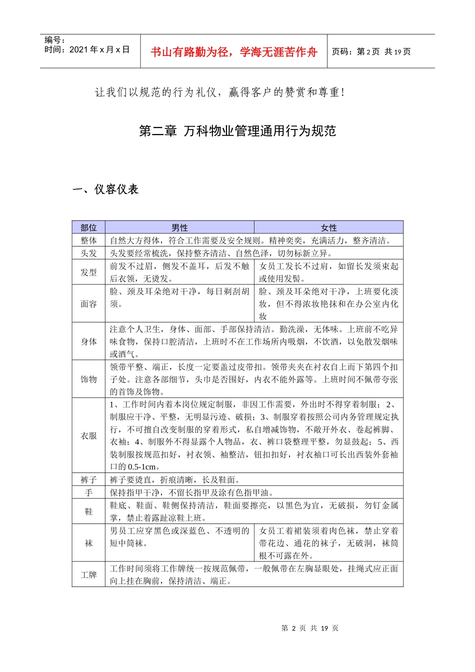 某地产礼仪礼节手册_第3页