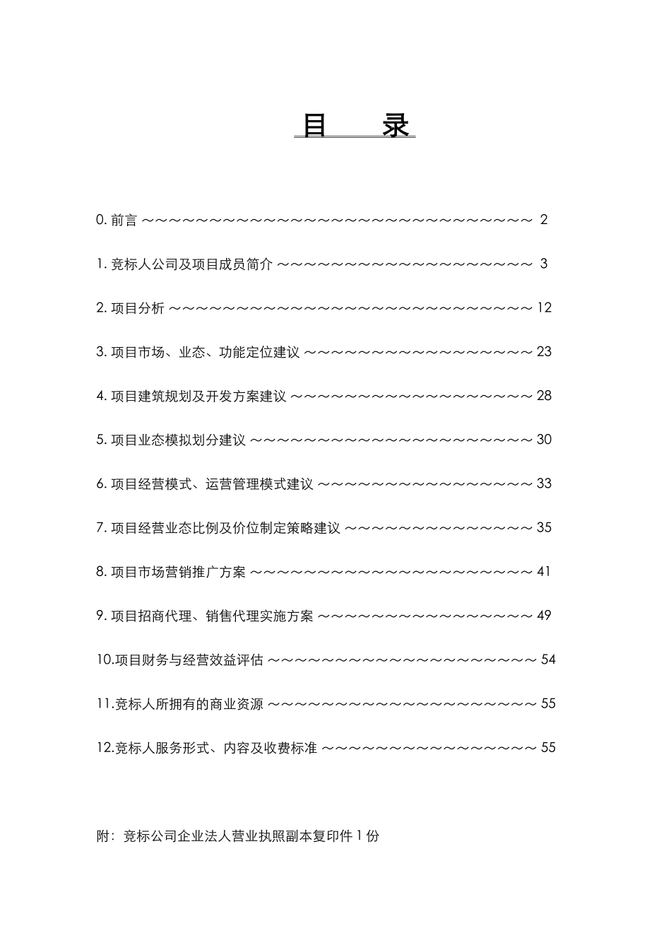 某公司项目经营业态模式分析_第1页