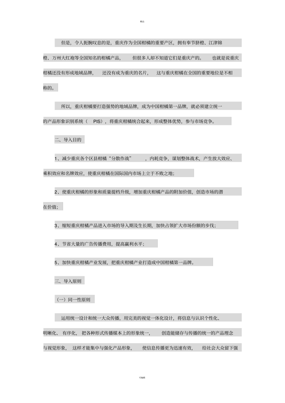 (重庆柑橘营销方案)网络营销_第2页