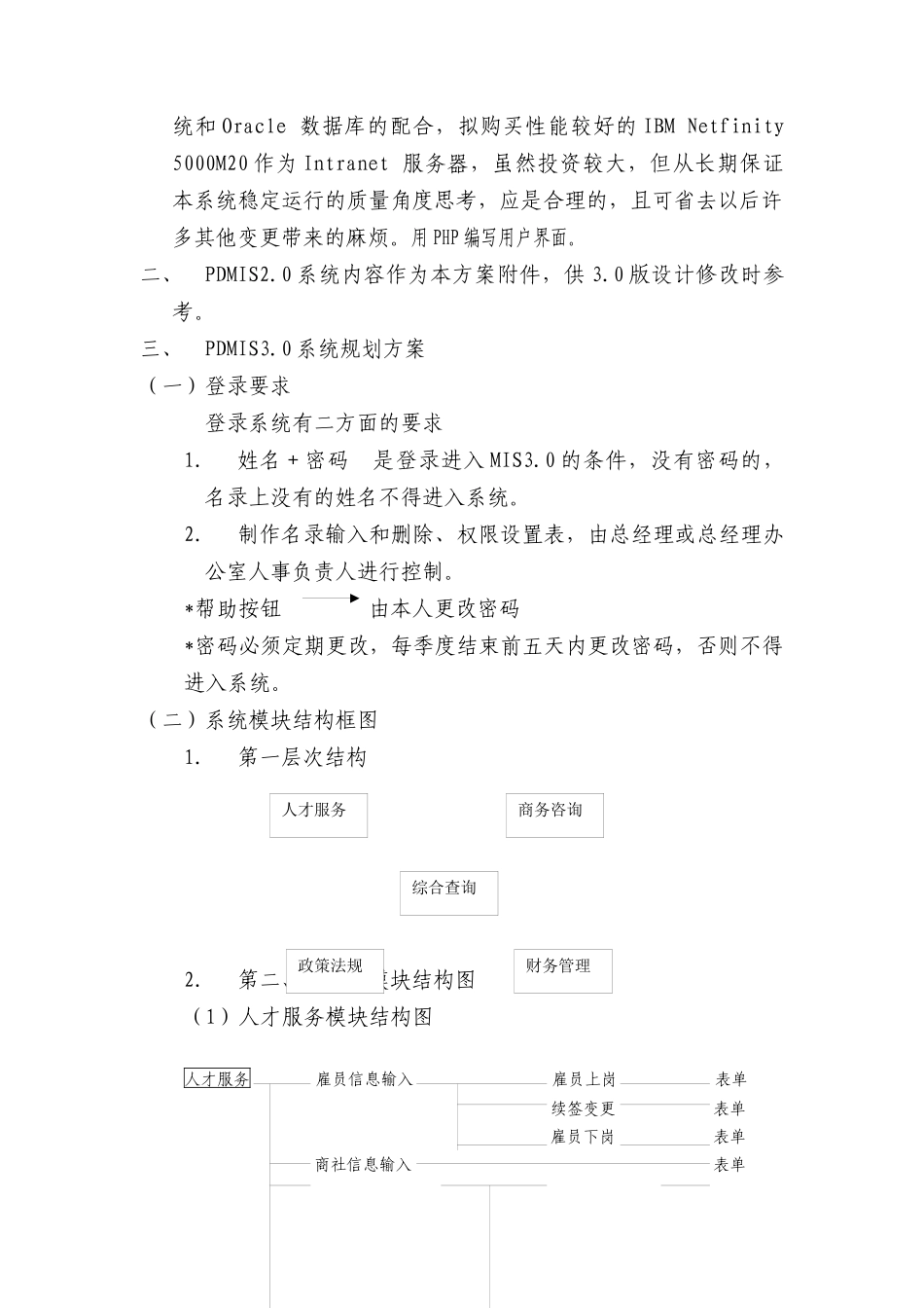 某外国企业公司数据管理信息系统规划书_第2页