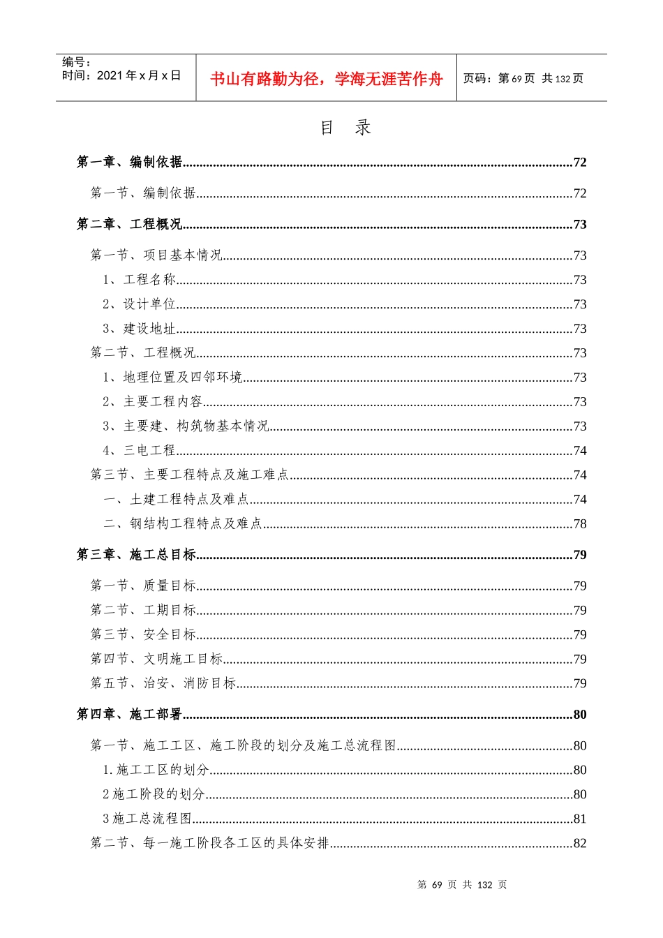 某复合肥成品库施工组织设计_第1页