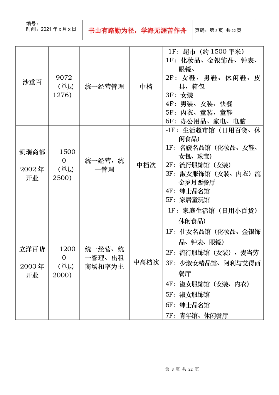 某国际商业部分初步发展建议书_第3页
