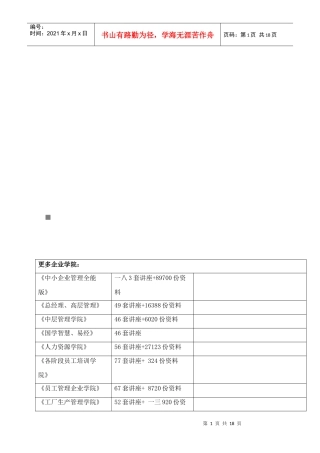 某园艺事业公司的调查研究