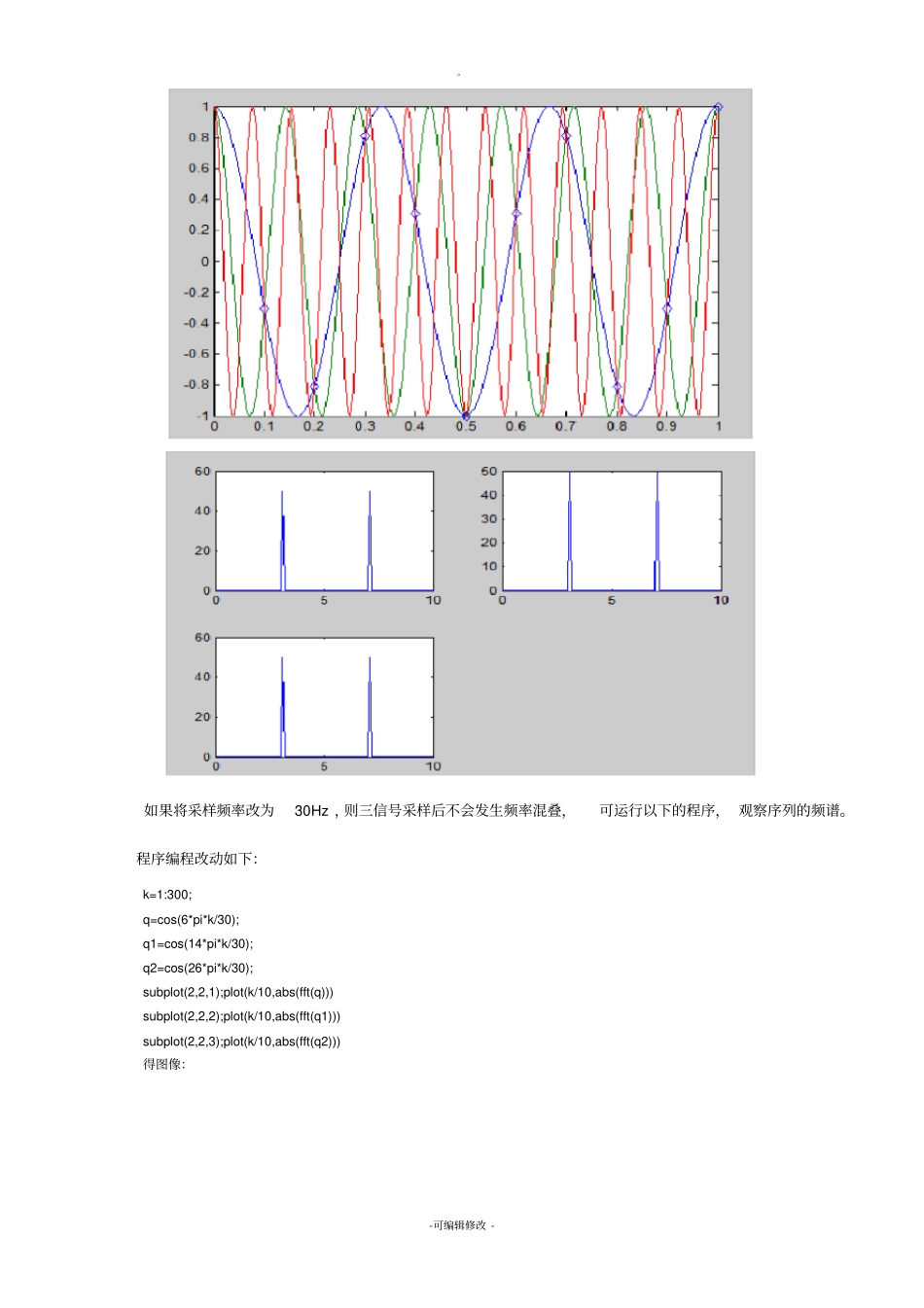 数字信号处理实验报告_第2页