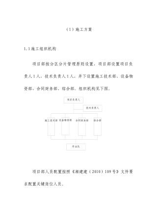 某城市风光带项目技术标