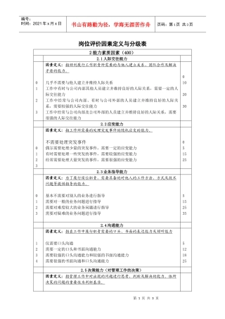 某咨询—东华工程能力素质因素郑、黄
