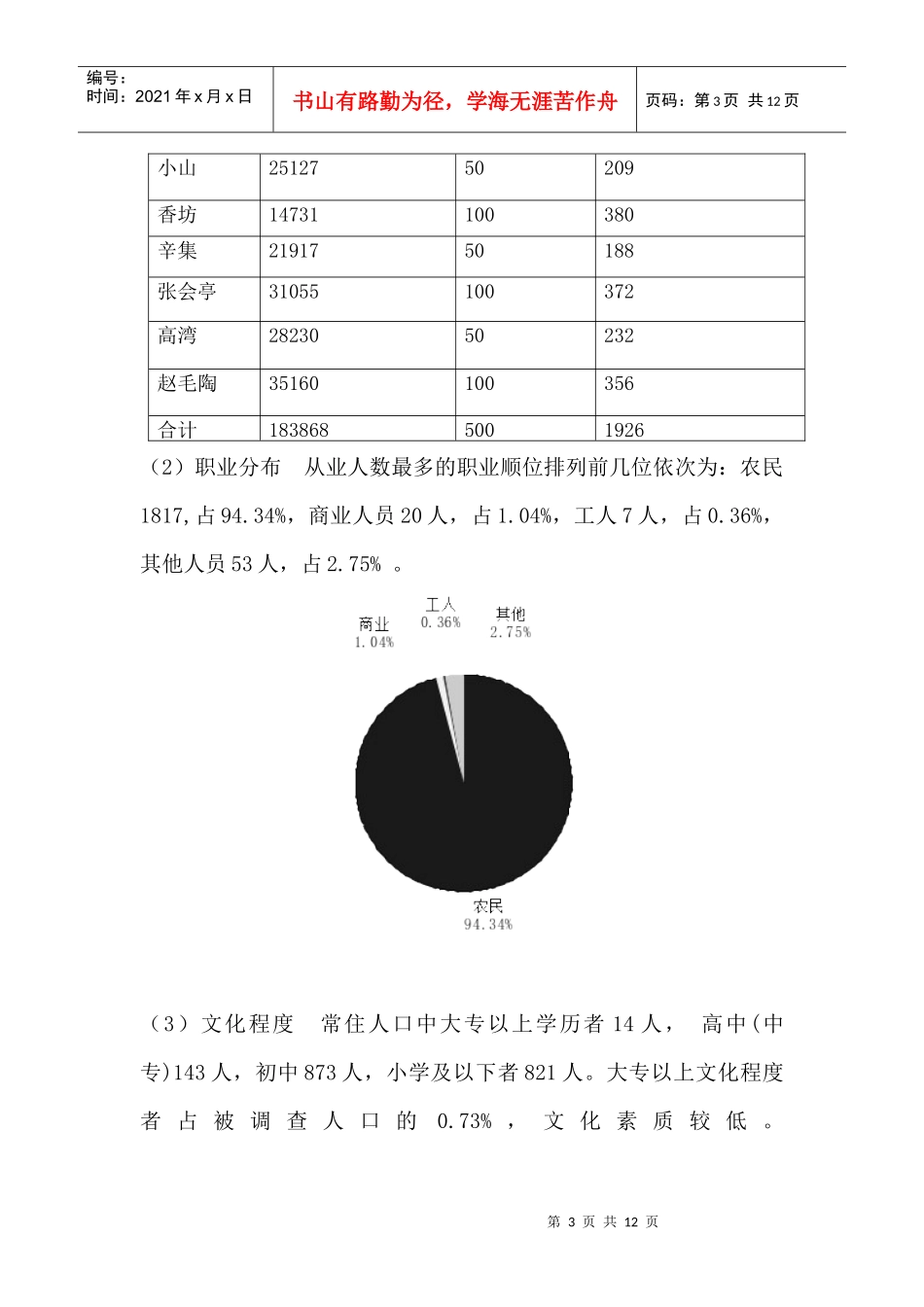 某县慢性病社区诊断报告_第3页