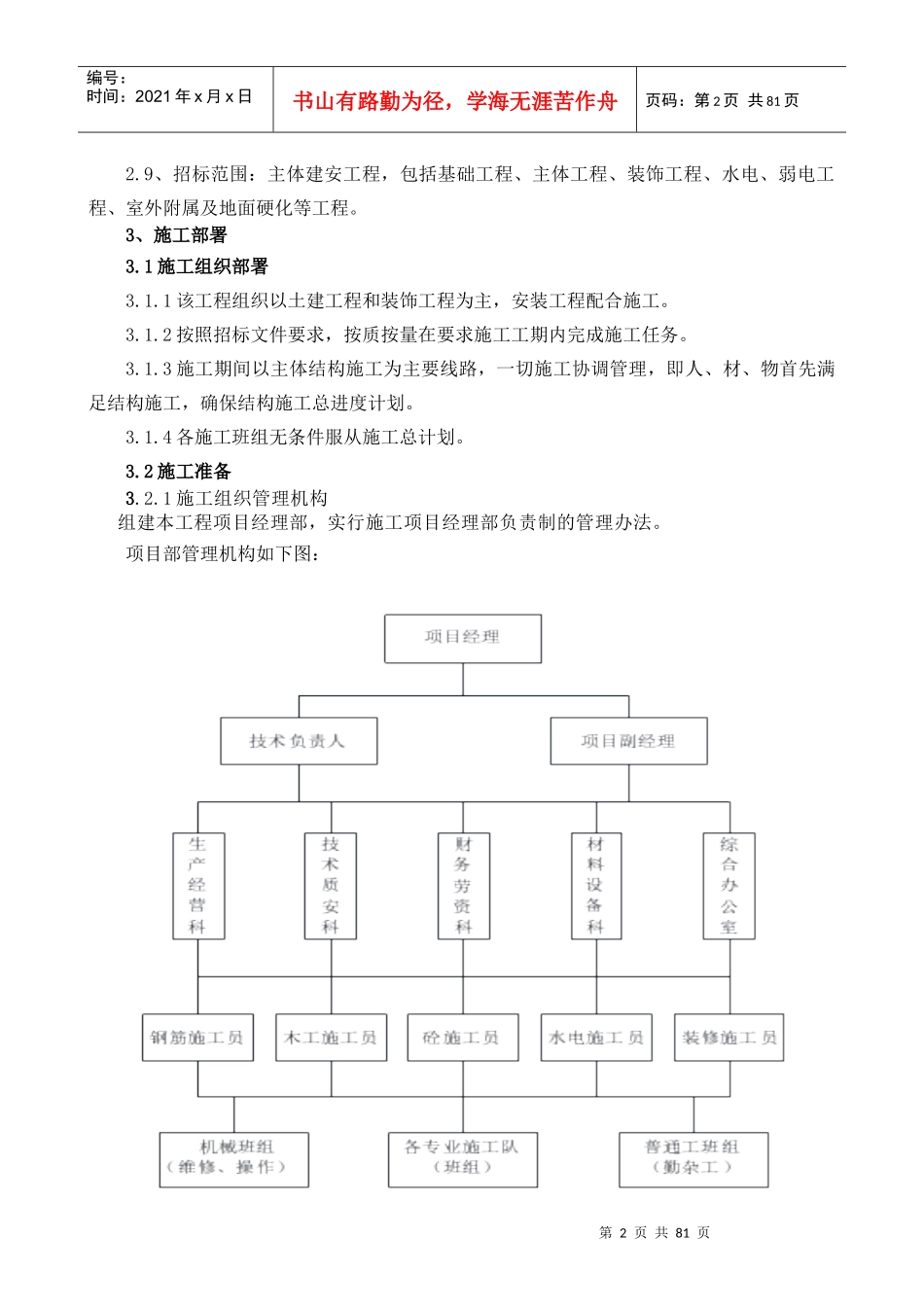 某厂房施工方案与技术措施概述_第2页