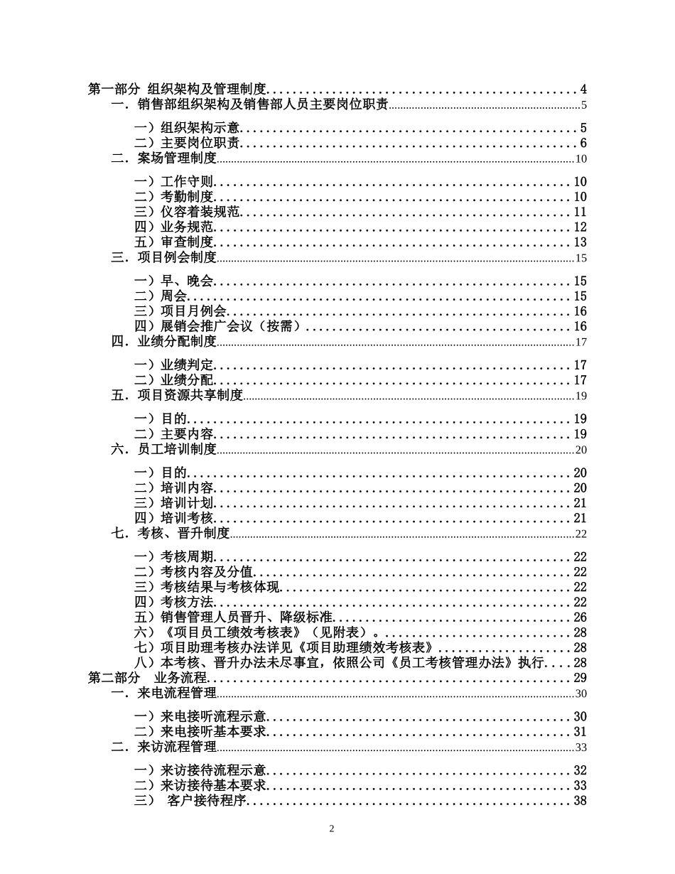 某地产公司销售现场管理手册_第2页