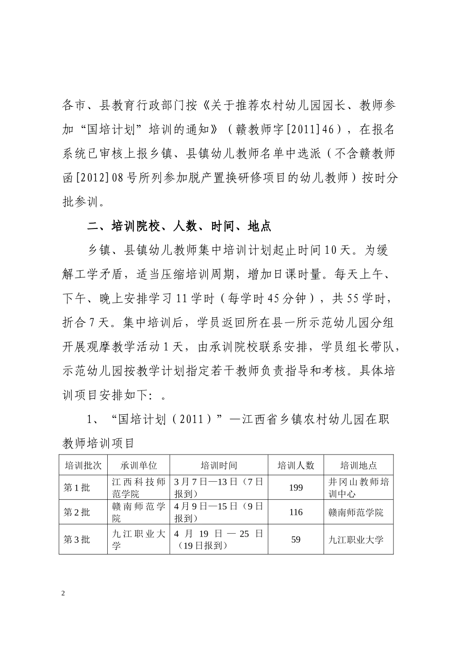 某地区幼儿教师短期集中项目管理知识培训分析_第2页
